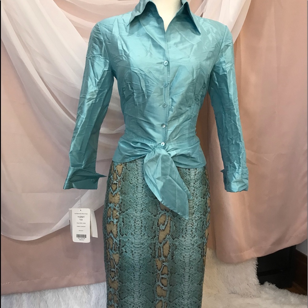Carlisle/Per se Aqua Sequin Outfit